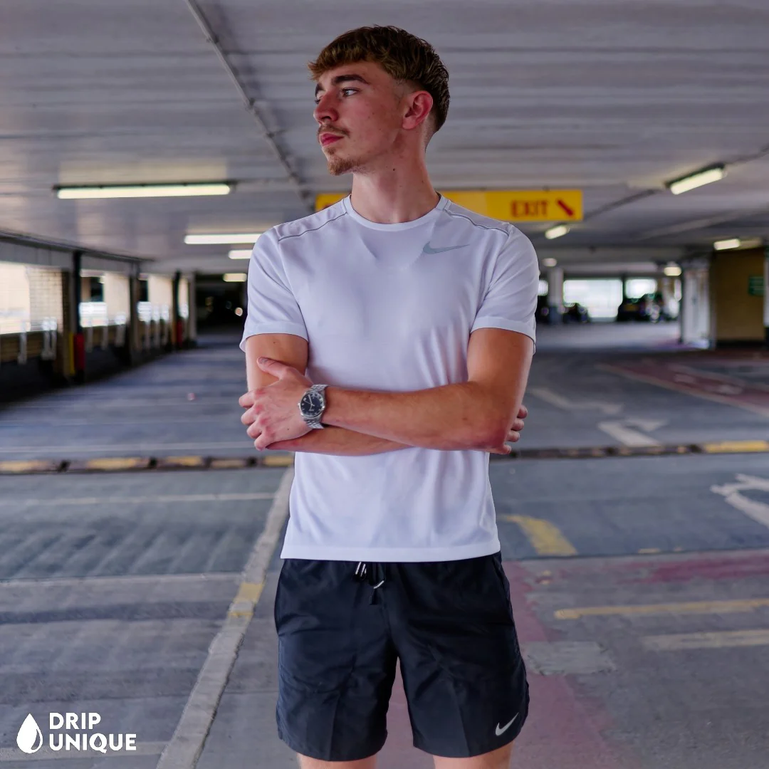 Nike Miler T-Shirt Ice White - Image 3