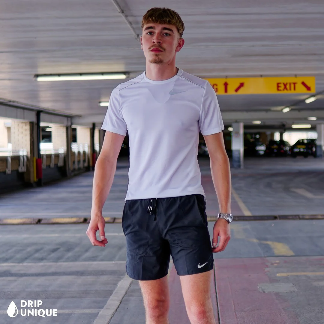 Nike Miler T-Shirt Ice White - Image 6