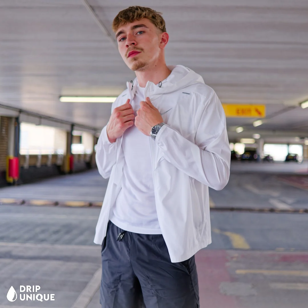 Nike UV Windrunner Jacket Ice White - Image 7