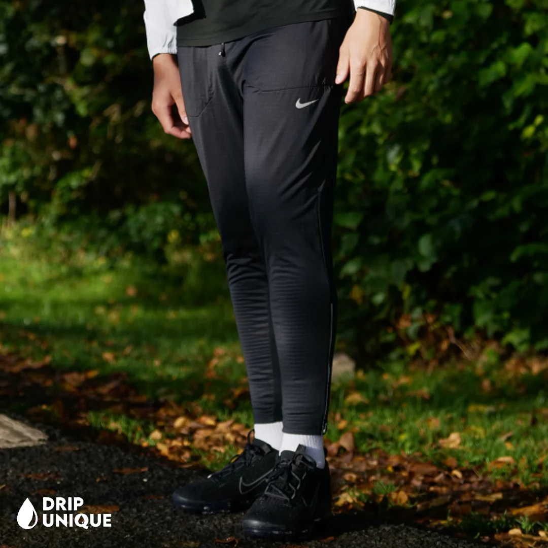 Nike UV Windrunner Jacket Ice White & Black Nike Phenom Pants Set - Image 7